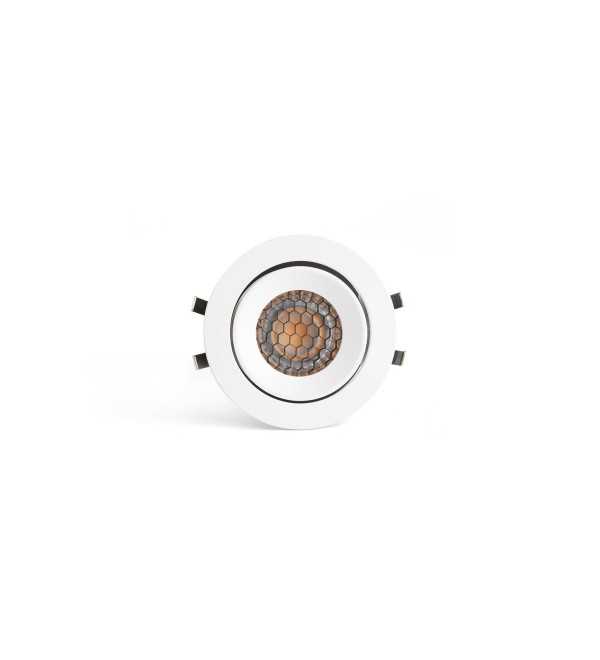 KIVI Встраиваемый светильник ORIENT. белый 7W 2700K 36° IP44