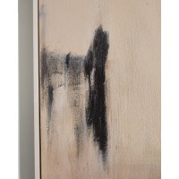 Абстрактная картина Meril в бежевых тонах, 120 x 150 см