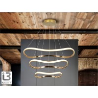 Люстра Naos 3L золотая D80