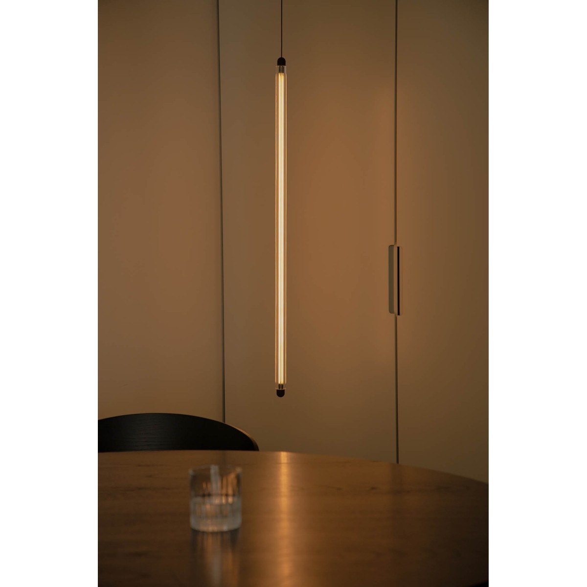 Подвесной светильник LUMINA 900 1L COLGANTE черный LED 18W 2200K DALI