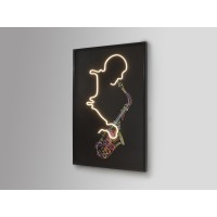 Saxofon Светодиодная картина LED 80X120
