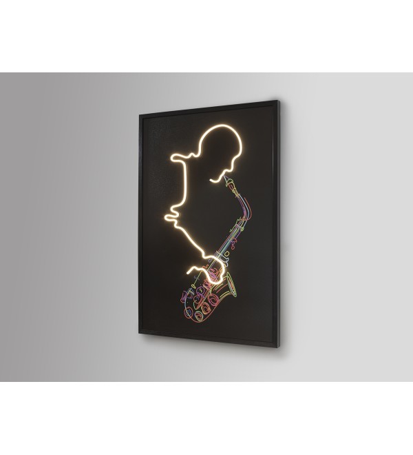 Saxofon Светодиодная картина LED 80X120