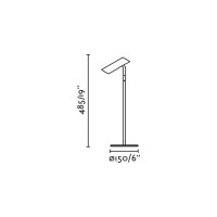 Настольная лампа LEO Black LED 3.5W 2700K