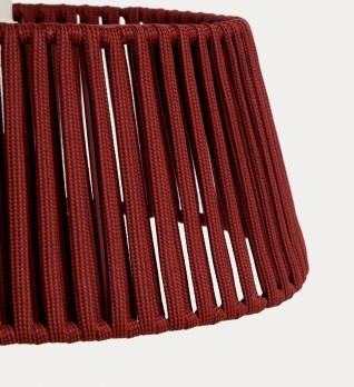 Абажур для подвесного светильника Aldet терракотовый, Ø46 см