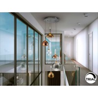 Люстра Charlize 6L разноцветная