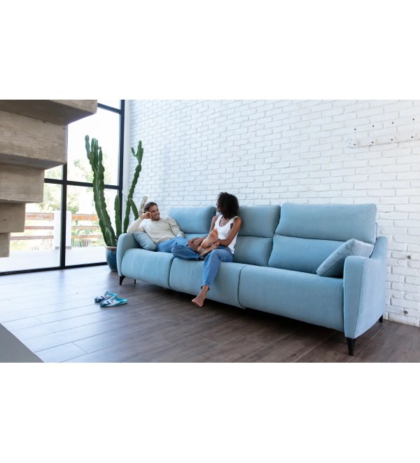 Диван с реклайнером Axel A1+3MR+A2