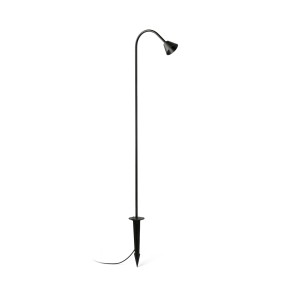 LILY 1190 Уличный маяк на штыке черный LED 3W 2700K