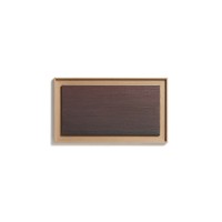 Абстрактная картина ручной работы Breon бордовый цвет, 40 x 70 см