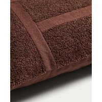 Чехол для подушки из микробукле Lomel с рисунком коричневого цвета, 40 x 60 см