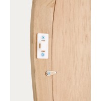 Зеркало из тикового дерева Alura 94,6 x 192,1 см
