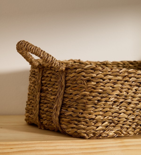 Набор из 2 корзин из натурального волокна Milly 32 x 20 см / 34 x 20 см