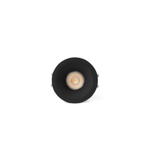 LOX Черный встраиваемый светильник ориентируемый, 2700К 6-8W 2700K 36°