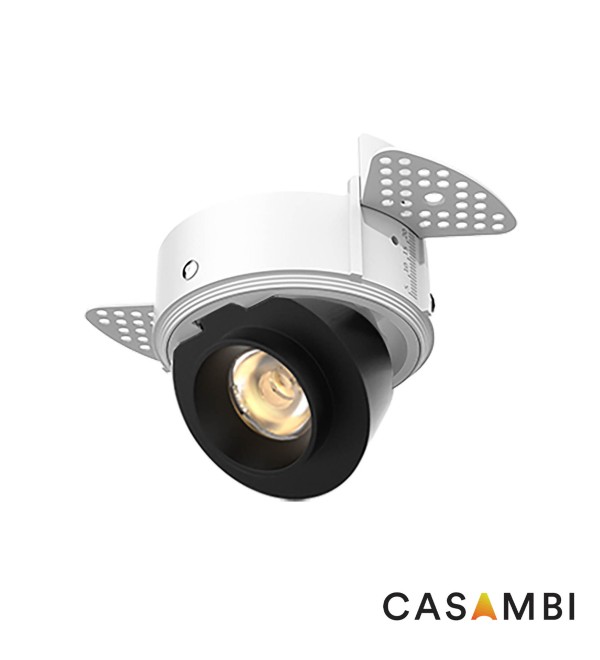 ALIA Встраиваемый светильник 8W черный 15° 2700K CASAMBI