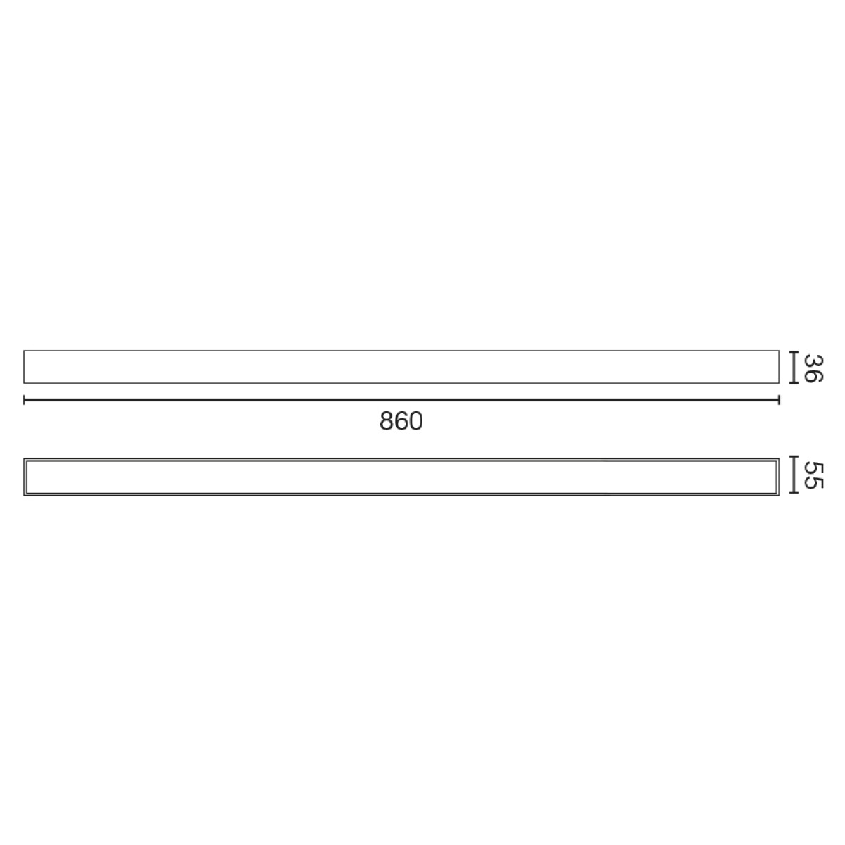 Встраиваемый светильник Via EVO 860 20W 3000K белый CASAMBI PRISM.