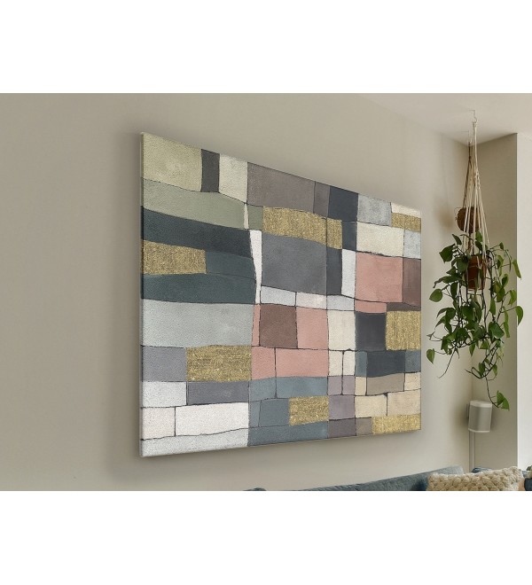 Картина Zonas выполненная акрилом 120X160