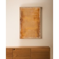 Абстрактная картина Selnar желтая 60 x 90 см