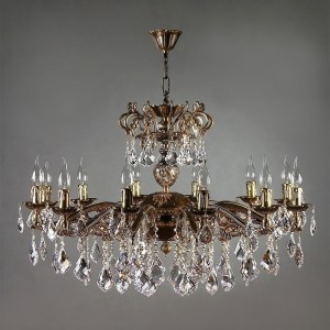 Люстра MANTRA Leon Ambiente 12L 2128/12 PB New Leaf