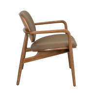 Обеденный стул 4118/LC19030 с обивкой из экокожи