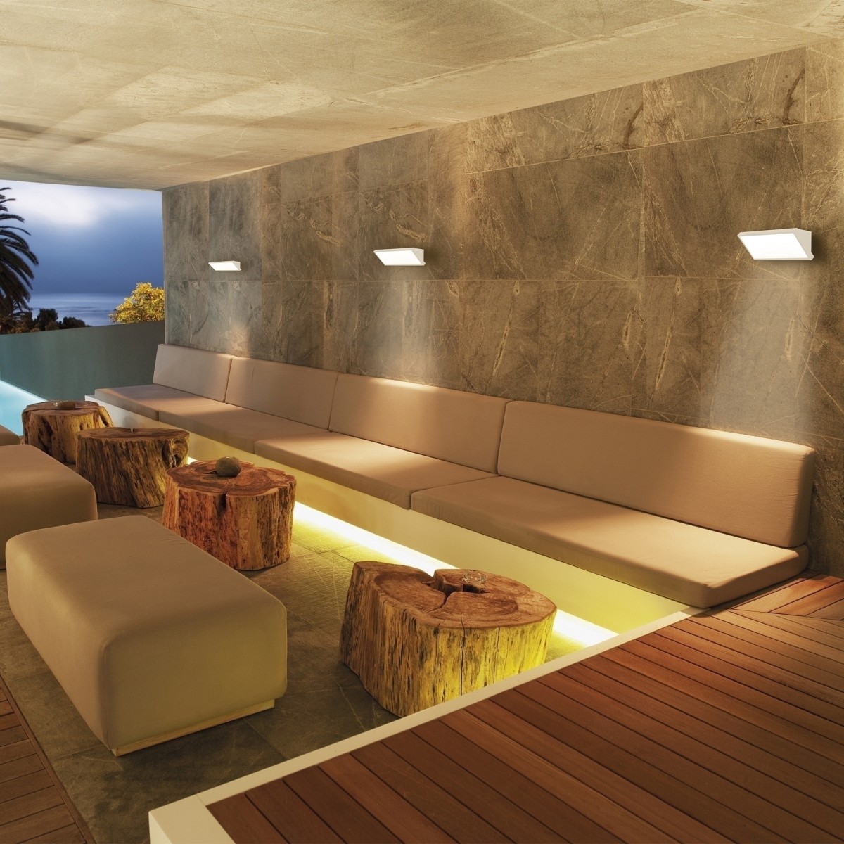 Настенный уличный светильник MANTRA CREEK 8861