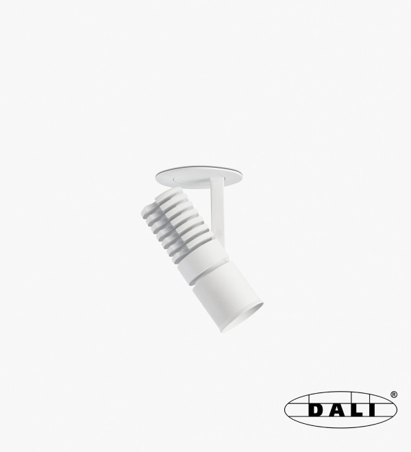 Uno белый/белый встраиваемый прожектор 8W 37° 3000K CRI90 DALI