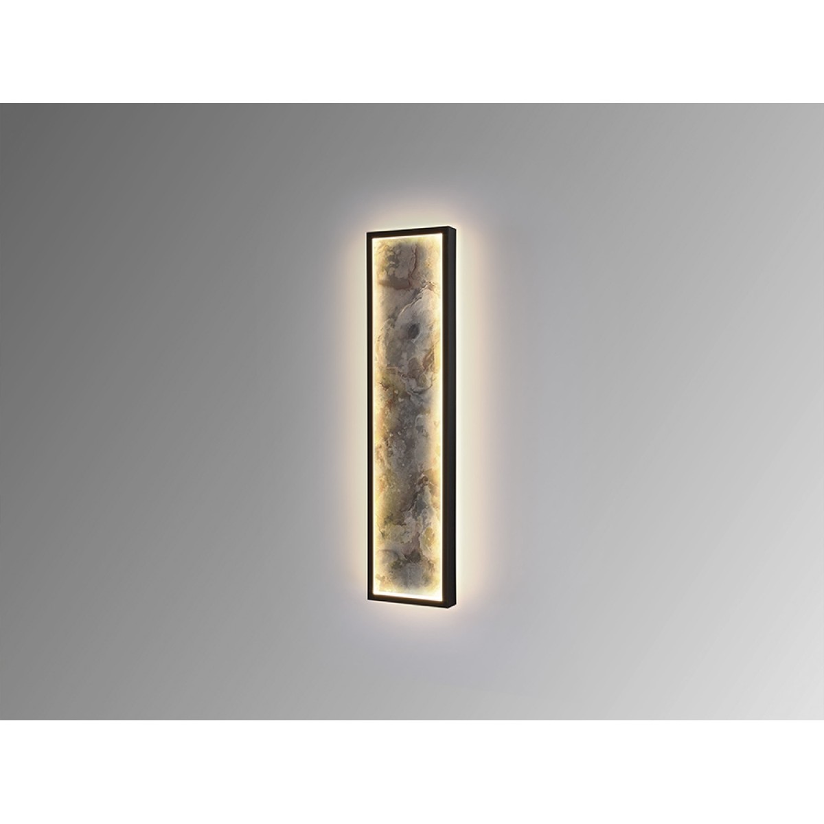 Настенный светильник Stone CCT- черный LED L60