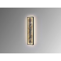 Настенный светильник Stone CCT- черный LED L60