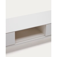 Vedrana Тумба под ТВ с 3 ящиками белый лак 195 x 35 см