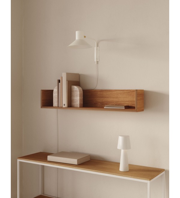PLASS Настенный светильник металлический белый AA2386R05