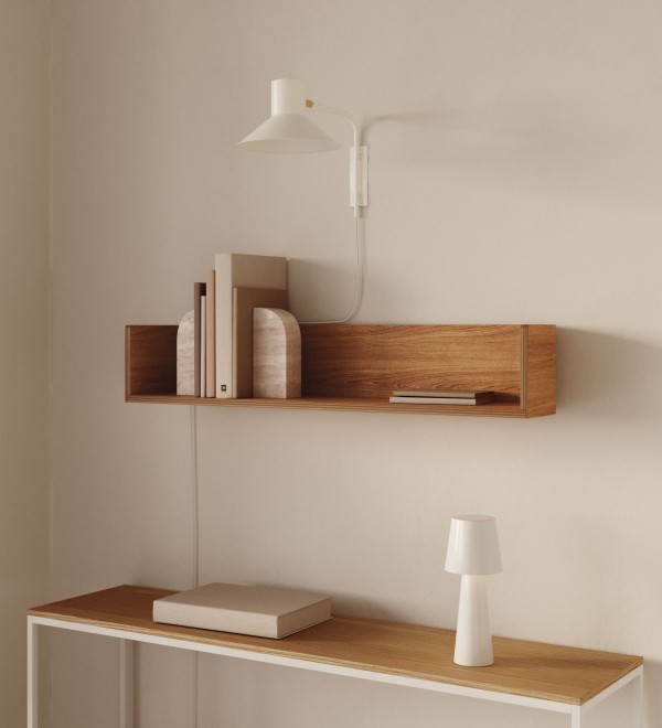 PLASS Настенный светильник металлический белый AA2386R05