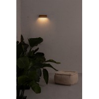 Уличный настенный светильник Lako LED 8W 3000K дерево