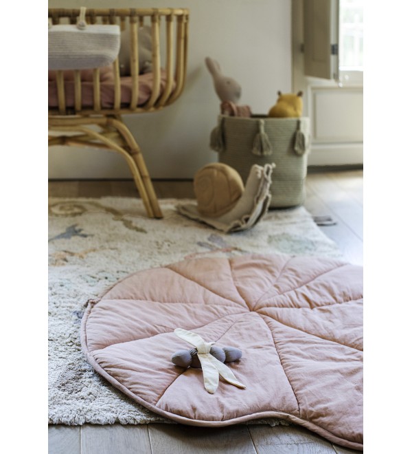 Коврик игровой Водная лилия винтажный 95*95