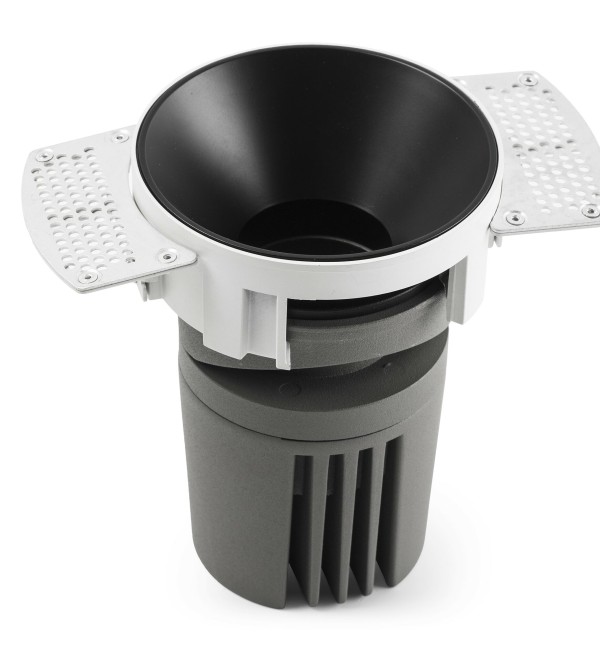 Встраиваемый светильник DEEP 78 R SMARCO черный 60° 4000K CRI95 HONEYCOMB