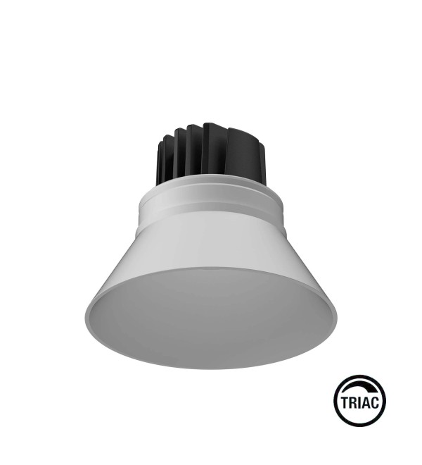 Встраиваемый светильник ELIOS BELL IP20 10W белый 15є 3000K TRIAC