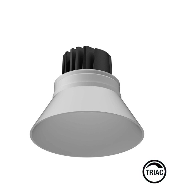Встраиваемый светильник ELIOS BELL IP20 10W белый 15є 3000K TRIAC