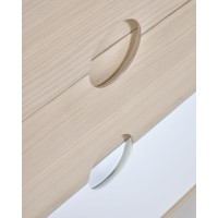 Nunila комод из ясеневого шпона 90 x 90 см