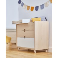 Nunila комод из ясеневого шпона 90 x 90 см