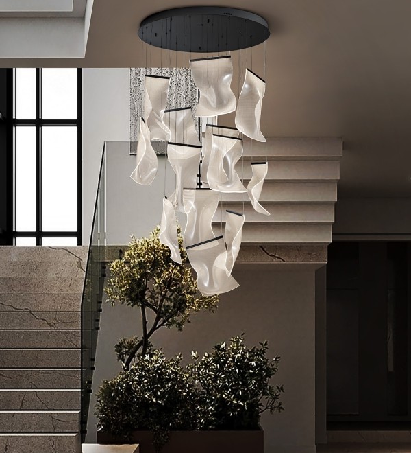 Velos Люстра 13L черная DIMABLE