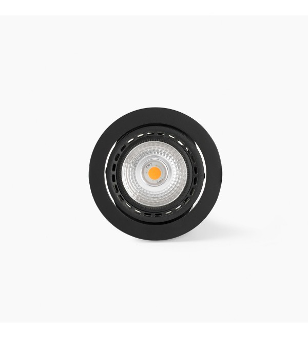 Встраиваемый светильник Mini Optic черный LED MEAT 25W 4000K 20є