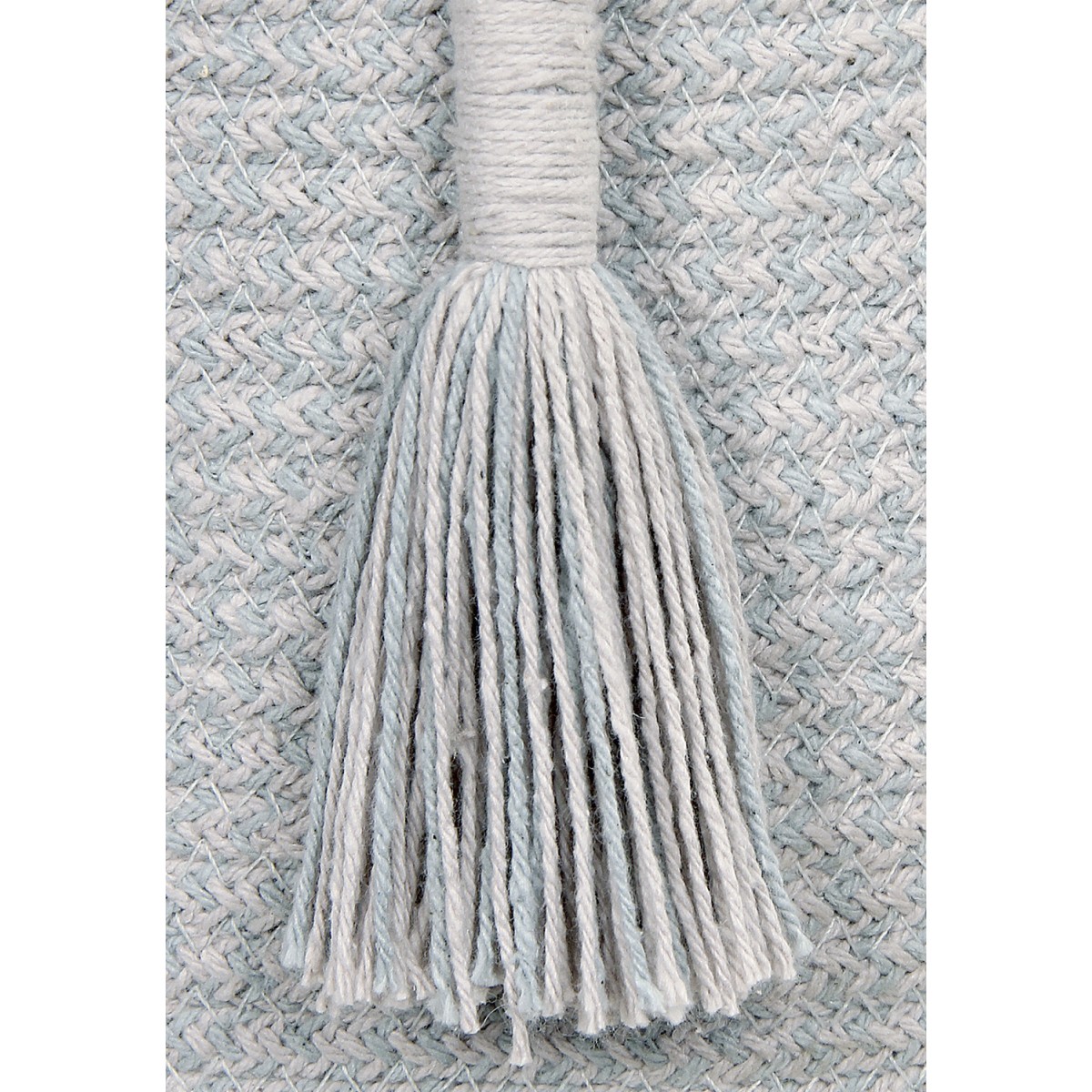 Корзина Древесный жемчужно-голубая 30*30