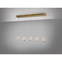 Линейный подвес Austral LED 5L золото