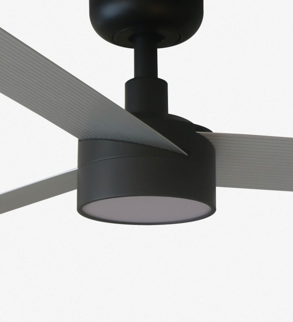 Вентилятор CRUISER L Ш1320mm черный / алюминиевый 3 P 18W LED CCT DIM