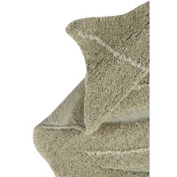 Ковер Лист монстеры - оливковый 200*300