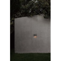 GROT 160 Уличный настенный светильник цементно-серый LED 6W 2700K