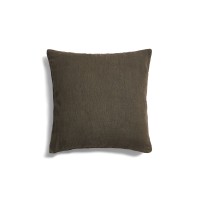 Чехол для подушки Seliria из коричневого вельвета с вышивкой, 50 x 50 см