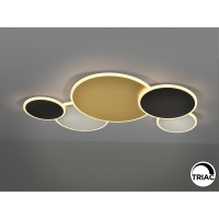 Umbra Потолочный светильник большой черный/золотой/белый