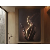 Silueta Светодиодная картина LED 120X180