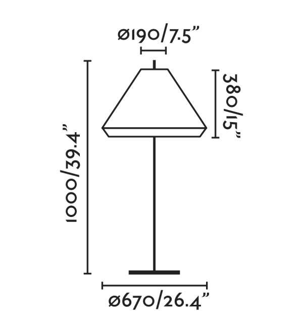 Уличный торшер Saigon серый/белый матовый