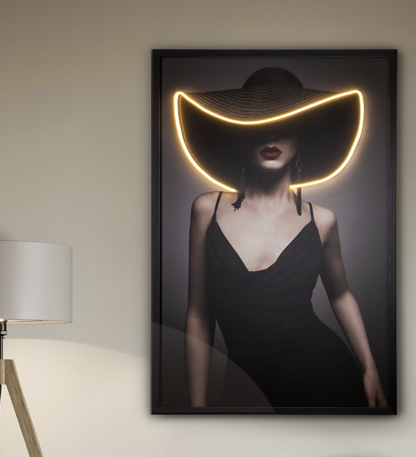 Картина в раме Pamela LED 80X120