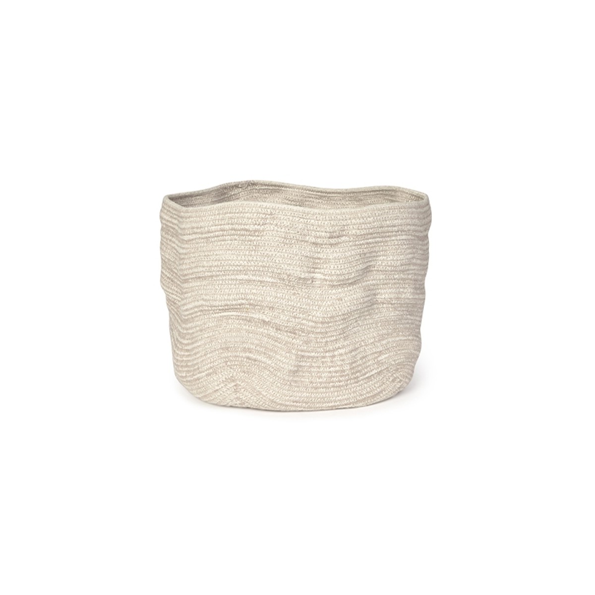 Корзина Точеный камень натуральная 30*25