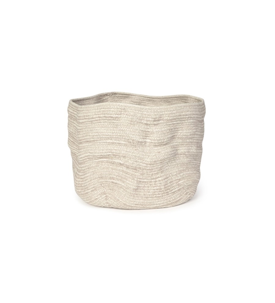 Корзина Точеный камень натуральная 30*25
